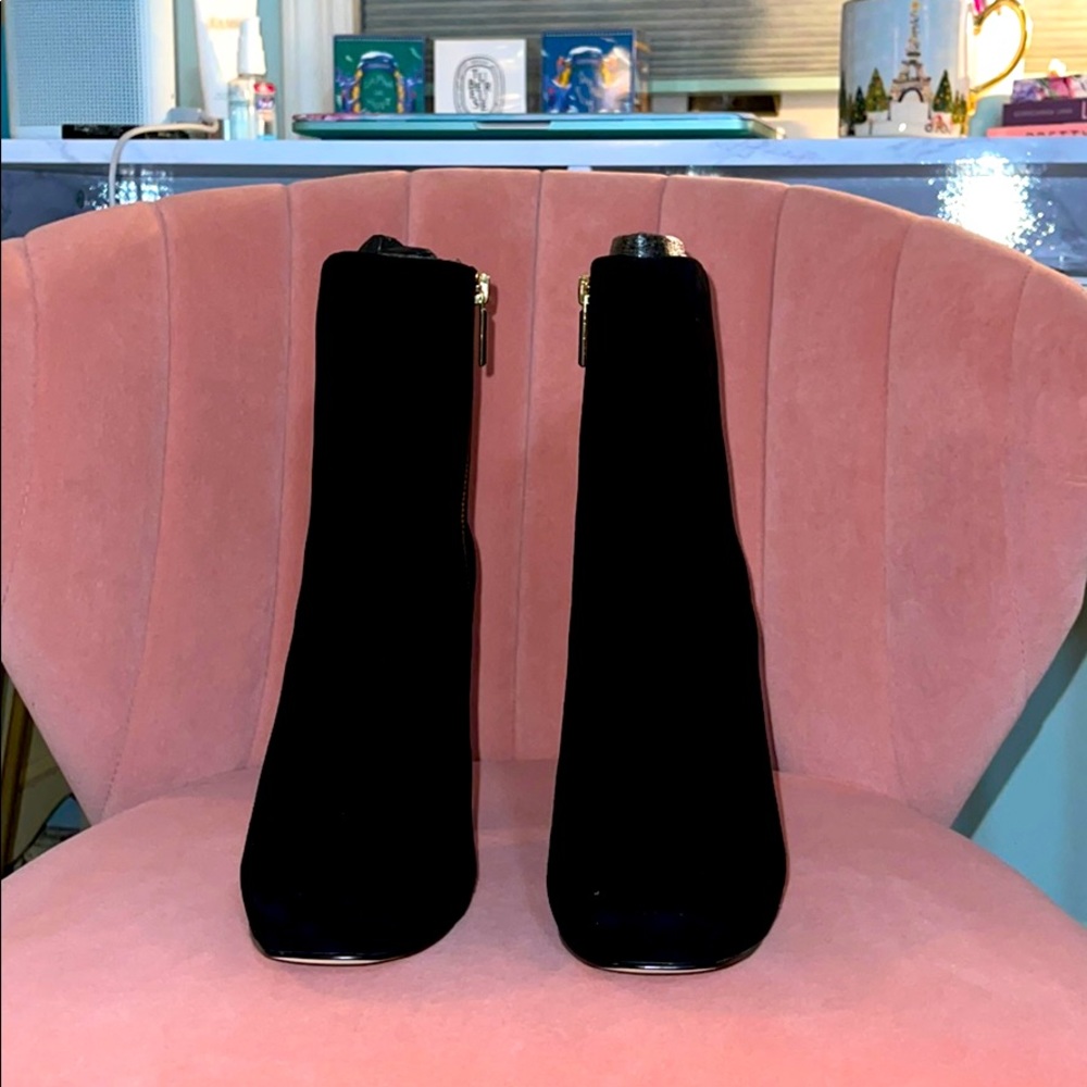 Karl Lagerfeld Charliz platform booties 9.5